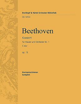 Ludwig van Beethoven Notenblätter Konzert C-Dur op.15 Nr.1