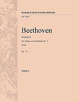 Ludwig van Beethoven Notenblätter Konzert B-Dur Nr.2 op.19