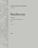 Ludwig van Beethoven Notenblätter Konzert B-Dur Nr.2 op.19