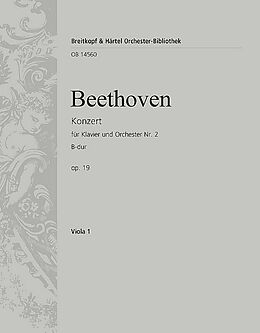 Ludwig van Beethoven Notenblätter Konzert B-Dur Nr.2 op.19