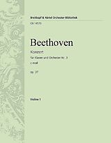 Ludwig van Beethoven Notenblätter Konzert c-Moll Nr.3 op.37