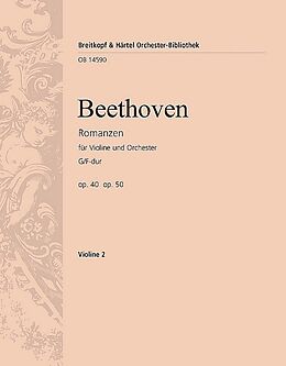 Ludwig van Beethoven Notenblätter Romanzen F-Dur op.40 und G-Dur op.50