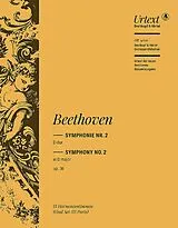 Ludwig van Beethoven Notenblätter Sinfonie D-Dur Nr.2 op.36