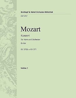 Wolfgang Amadeus Mozart Notenblätter Konzert Es-Dur KV370b/371