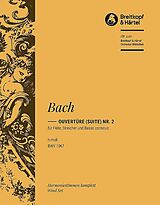 Johann Sebastian Bach Notenblätter Ouvertüre h-Moll Nr.2 BWV1067