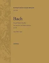 Johann Sebastian Bach Notenblätter Ouvertüre a-Moll BWV1067