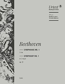 Ludwig van Beethoven Notenblätter Sinfonie C-dur Nr.1 op.21
