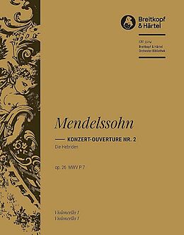 Felix Mendelssohn-Bartholdy Notenblätter Die Hebriden op.26 - Ouvertüre