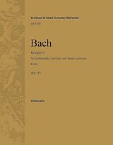 Carl Philipp Emanuel Bach Notenblätter Konzert B-Dur Wq171