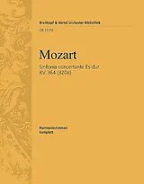 Wolfgang Amadeus Mozart Notenblätter Sinfonia concertante Es-Dur KV364