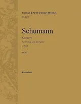 Robert Schumann Notenblätter Konzert d-Moll WoO1