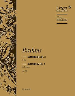 Johannes Brahms Notenblätter Sinfonie F-Dur Nr.3 op.90