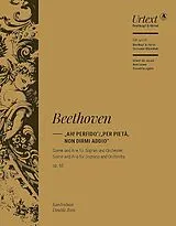 Ludwig van Beethoven Notenblätter Ah perfido - Per pietà non dirmi addio op.65