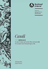 Giovanni Battista Casali Notenblätter Missa in G