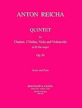 Anton (Antoine) Joseph Reicha Notenblätter Quintett B-Dur