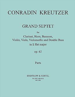 Conradin Kreutzer Notenblätter Grand Septet op.62