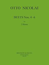 Otto Carl Ehrenfried Nicolai Notenblätter Duets vol.2 (nos.4-6)