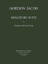 Gordon Percival Septimus Jacob Notenblätter Miniature Suite