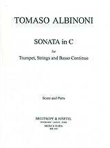 Tomaso Albinoni Notenblätter Sonata c major