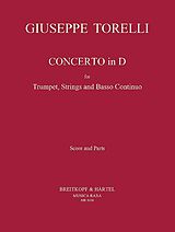 Giuseppe Torelli Notenblätter Konzert D-Dur