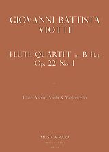 Giovanni Battista Viotti Notenblätter Quartett B-Dur op.22,1