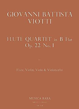 Giovanni Battista Viotti Notenblätter Quartett B-Dur op.22,1