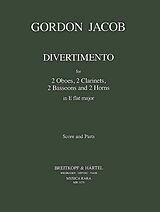 Gordon Percival Septimus Jacob Notenblätter Divertimento E flat