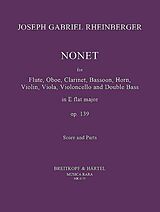 Joseph Gabriel Rheinberger Notenblätter Nonett Es-Dur op.139
