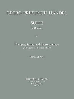 Georg Friedrich Händel Notenblätter Suite D-Dur aus der Wassermusik
