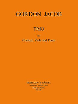 Gordon Percival Septimus Jacob Notenblätter Trio