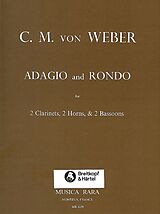 Carl Maria von Weber Notenblätter Adagio and Rondo
