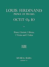 Prinz von Preussen Louis Ferdinand Notenblätter Octet op.10