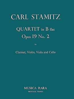 Karl Stamitz Notenblätter Quartett B-Dur op.19,2