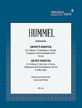 Johann Nepomuk Hummel Notenblätter Partita E flat major