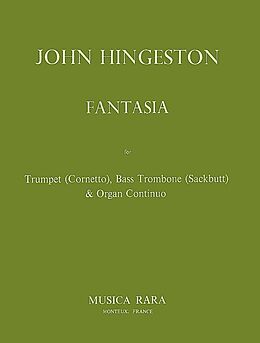 John Hingeston Notenblätter Fantasia