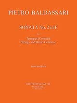Pietro Baldassare Notenblätter Sonate F-Dur Nr.2