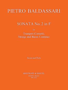 Pietro Baldassare Notenblätter Sonate F-Dur Nr.2