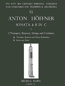 Anton Höffner Notenblätter Sonata á 8 in C