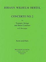 Johann Wilhelm Hertel Notenblätter Konzert Es-Dur Nr.2
