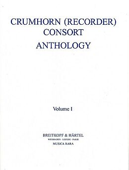  Notenblätter Crumhorn Consort Anthology vol.1