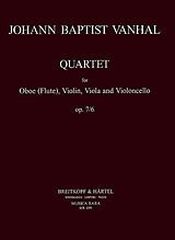 Johann Baptist (Krtitel) Vanhal Notenblätter Quartett op.7,6