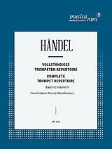 Georg Friedrich Händel Notenblätter Complete Trumpet Repertoire vol.4