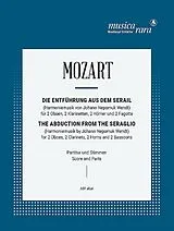 Wolfgang Amadeus Mozart Notenblätter Die Entführung aus dem Serail