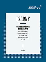 Carl Czerny Notenblätter Grande Sérénade concertante op.126
