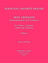 Wolfgang Amadeus Mozart Notenblätter Don Giovanni vol.1