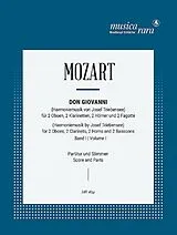 Wolfgang Amadeus Mozart Notenblätter Don Giovanni vol.1