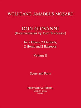 Wolfgang Amadeus Mozart Notenblätter Don Giovanni vol.2