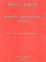 Franz Danzi Notenblätter Sinfonia concertante Es-Dur