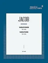 Gordon Percival Septimus Jacob Notenblätter Variationen