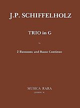 Johann Paul (Sohn) Schiffelholtz Notenblätter Trio-Sonate in G